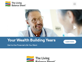 'livingbalancesheet.com' screenshot