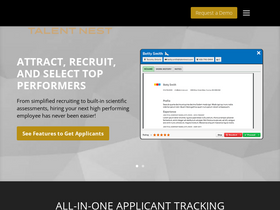 'talentnest.com' screenshot