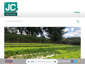 'jcnoticias.com.br' screenshot