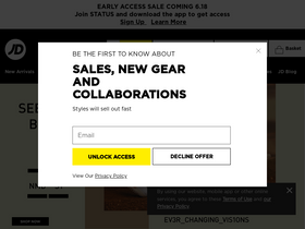 'jdsports.com' screenshot