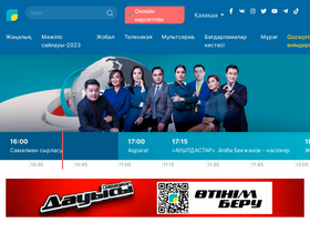 'qazaqstan.tv' screenshot