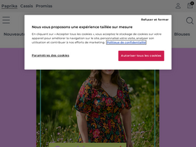 'paprika.fr' screenshot
