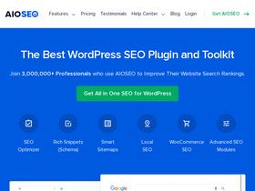 'aioseo.com' screenshot