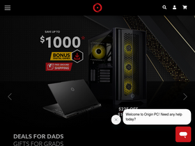'originpc.com' screenshot