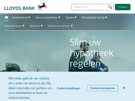 'lloydsbank.nl' screenshot
