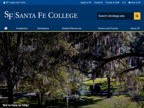 'sfcollege.edu' screenshot