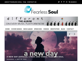 'iamfearlesssoul.com' screenshot