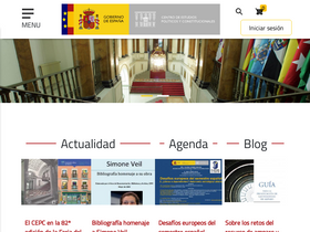 'cepc.gob.es' screenshot