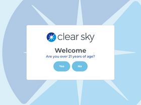 'shopclearsky.com' screenshot