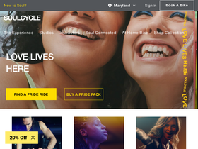 'soul-cycle.com' screenshot