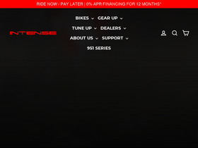 'intensecycles.com' screenshot