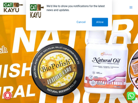 'catkayu.com' screenshot