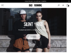badrunning.com homepage screenshot