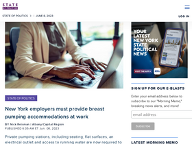 'nystateofpolitics.com' screenshot