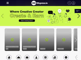 'mopress.io' screenshot