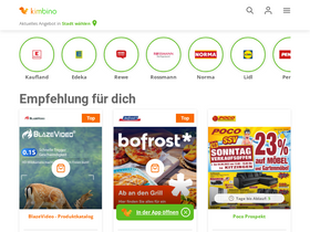 'kimbino.de' screenshot
