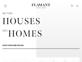 'flamant.com' screenshot