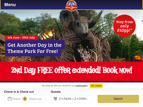 'altontowersholidays.com' screenshot