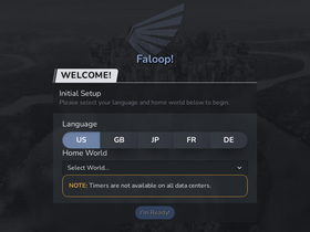 'faloop.app' screenshot