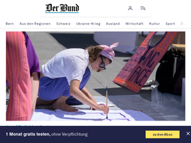 'derbund.ch' screenshot