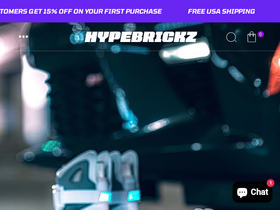 hypebrickz.com homepage screenshot