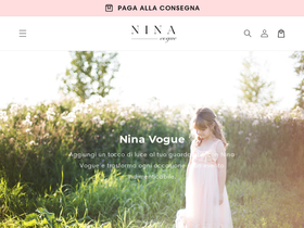 ninavogue.com homepage screenshot