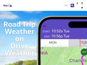 'driveweatherapp.com' screenshot