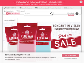 'meincupcake.de' screenshot