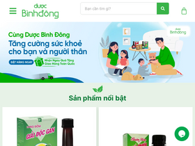 'binhdong.vn' screenshot