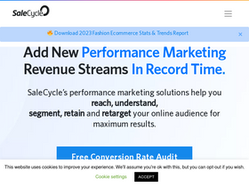 'salecycle.com' screenshot