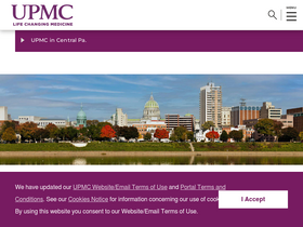 'pinnaclehealth.org' screenshot