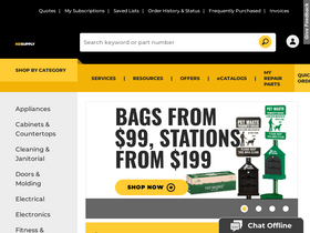 'hdsupplysolutions.com' screenshot