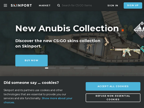 'skinport.com' screenshot