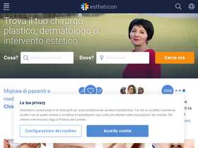 'estheticon.it' screenshot