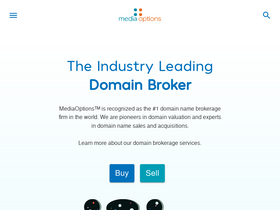 'mediaoptions.com' screenshot