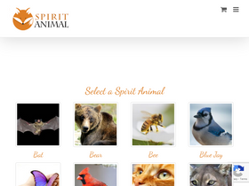 'spiritanimal.info' screenshot