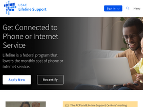'lifelinesupport.org' screenshot