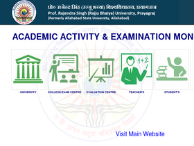 'prsuprayagraj.in' screenshot