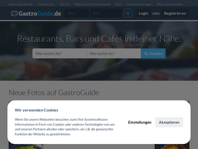 'gastroguide.de' screenshot