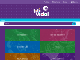 'titividal.com.br' screenshot