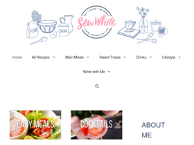 'sewwhite.com' screenshot