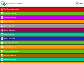 'online-calculator.com' screenshot