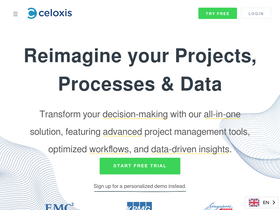 'celoxis.com' screenshot