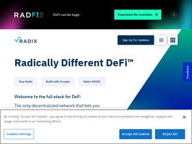'radixdlt.com' screenshot