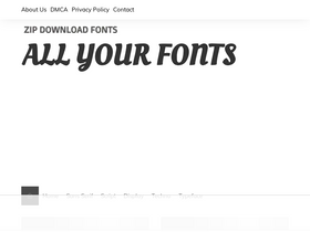 'allyourfonts.com' screenshot