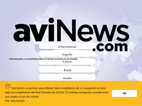 'avinews.com' screenshot