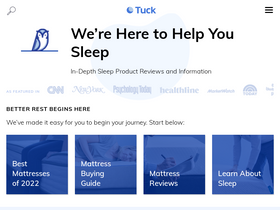 'tuck.com' screenshot