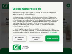 'gfforsikring.dk' screenshot