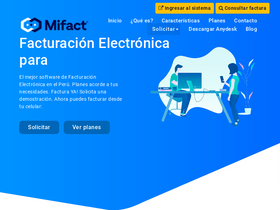 'mifact.net' screenshot