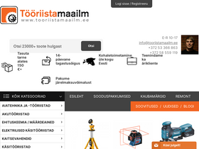 'tooriistamaailm.ee' screenshot